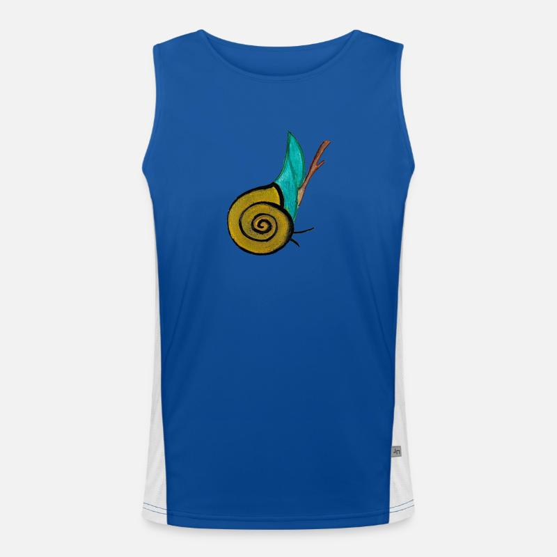 Escargot d’or Débardeur respirant contrasté Homme 