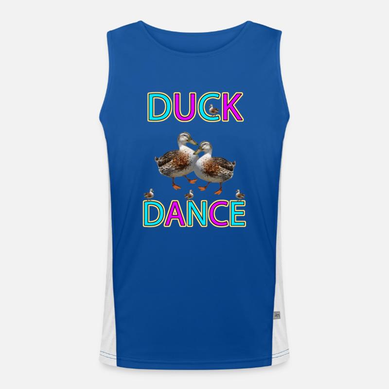 Duck Dance Men's Functional Contrast Tank Top 