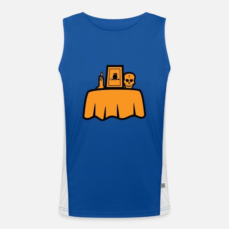 Halloween Table Men's Functional Contrast Tank Top 