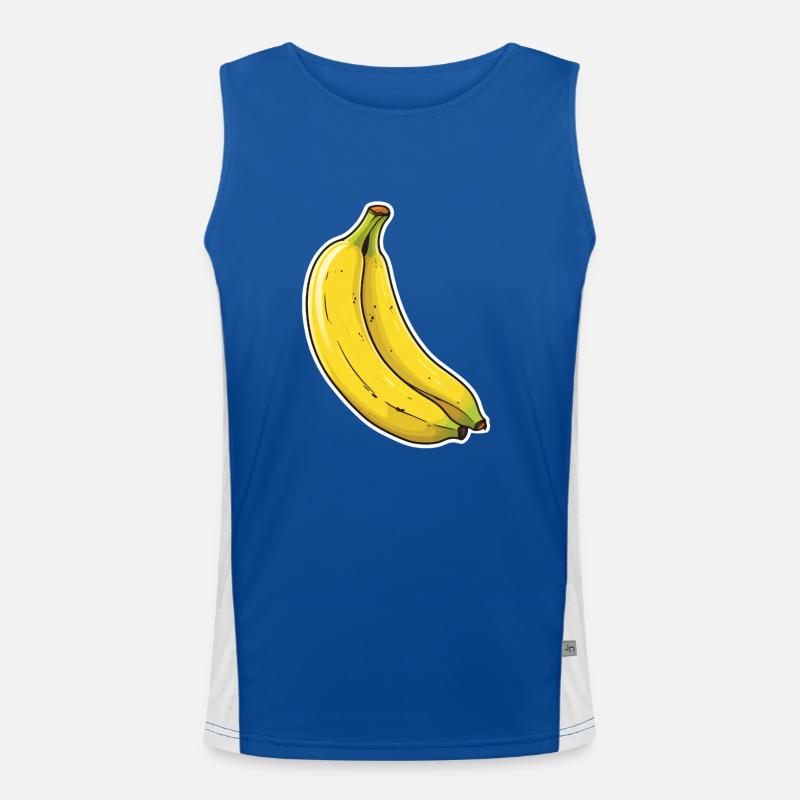 Duo banane Débardeur respirant contrasté Homme 