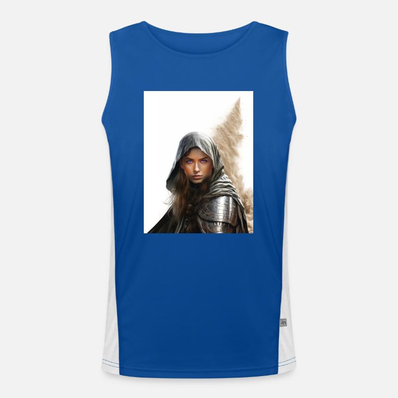 Dunes 05 Men's Functional Contrast Tank Top 