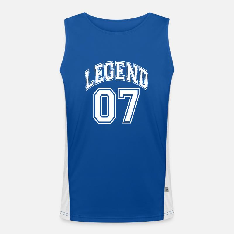 Legend 07 Funktionelles Kontrast-Tank Top für Männer 