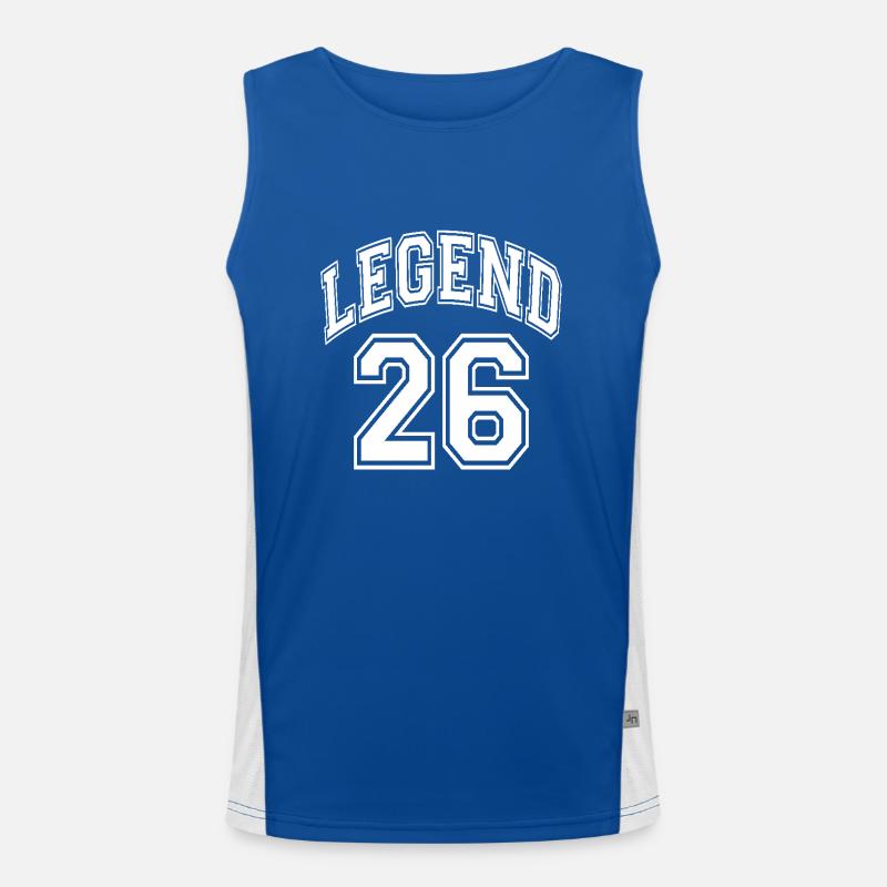 Legend 26 Men's Functional Contrast Tank Top 