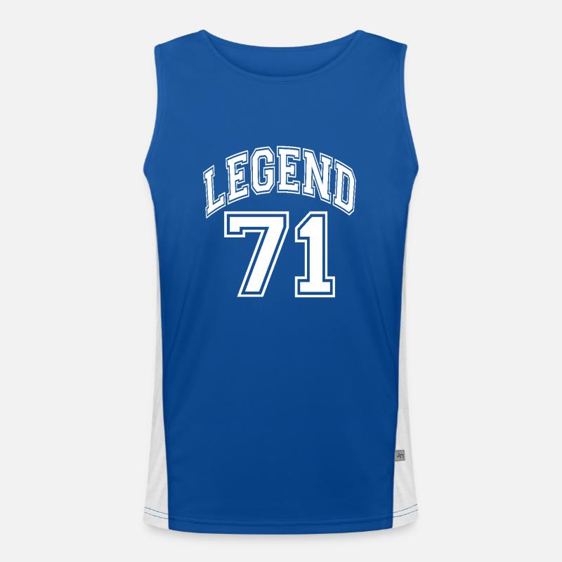 Legend 71 Men's Functional Contrast Tank Top 