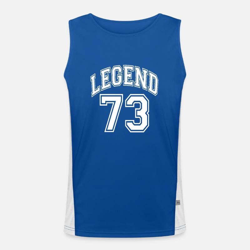 Legend 73 Funktionelles Kontrast-Tank Top für Männer 