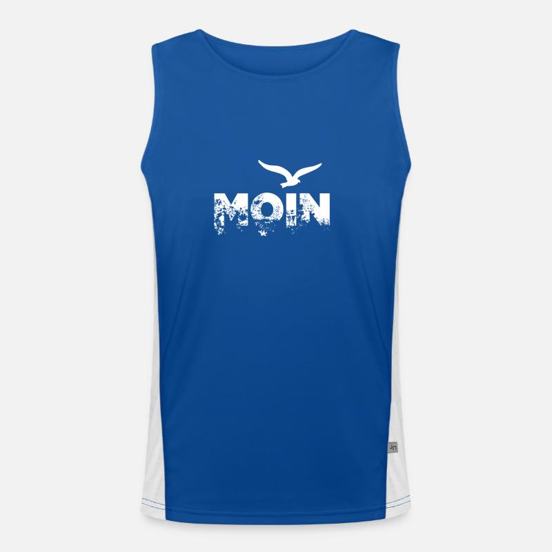 Moin Funktionelles Kontrast-Tank Top für Männer 