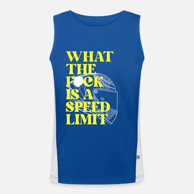 Car Men's Functional Contrast Tank Top 