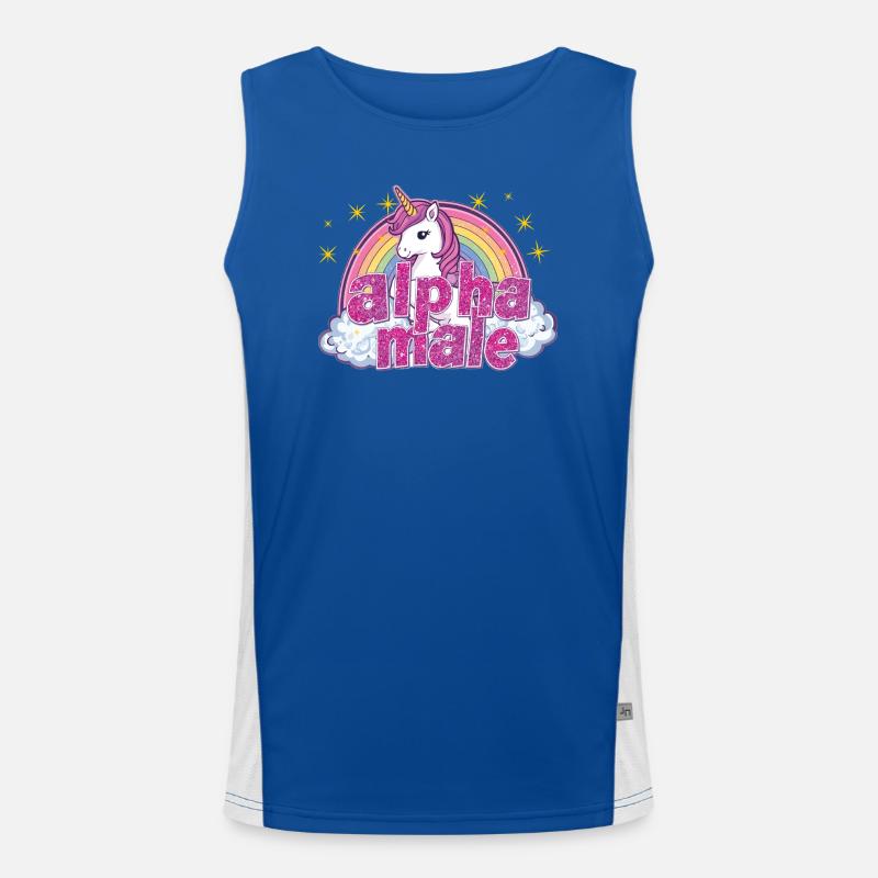 alphaMaleUnicorn Men's Functional Contrast Tank Top 