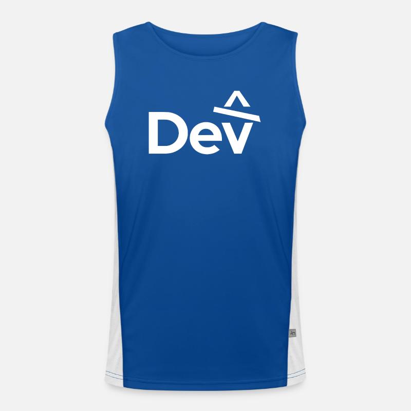 Développeur - Dev Débardeur respirant contrasté Homme 