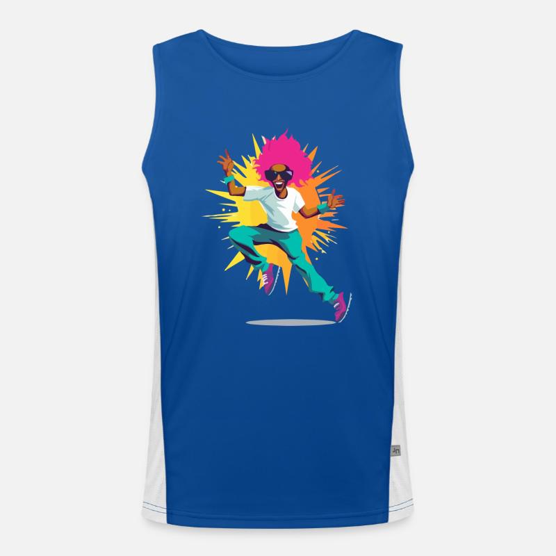 Ed Dances Men's Functional Contrast Tank Top 