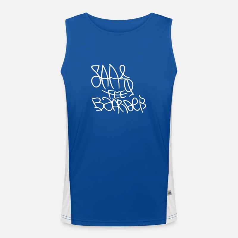 Saas Fee Boarder Men's Functional Contrast Tank Top 