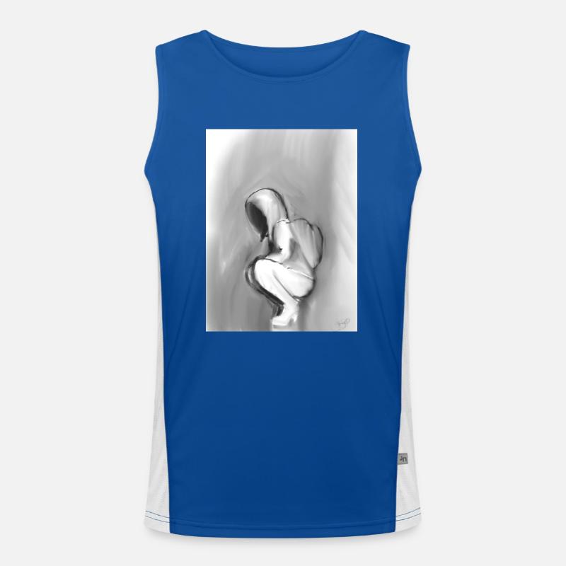 Shadow warrior Men's Functional Contrast Tank Top 