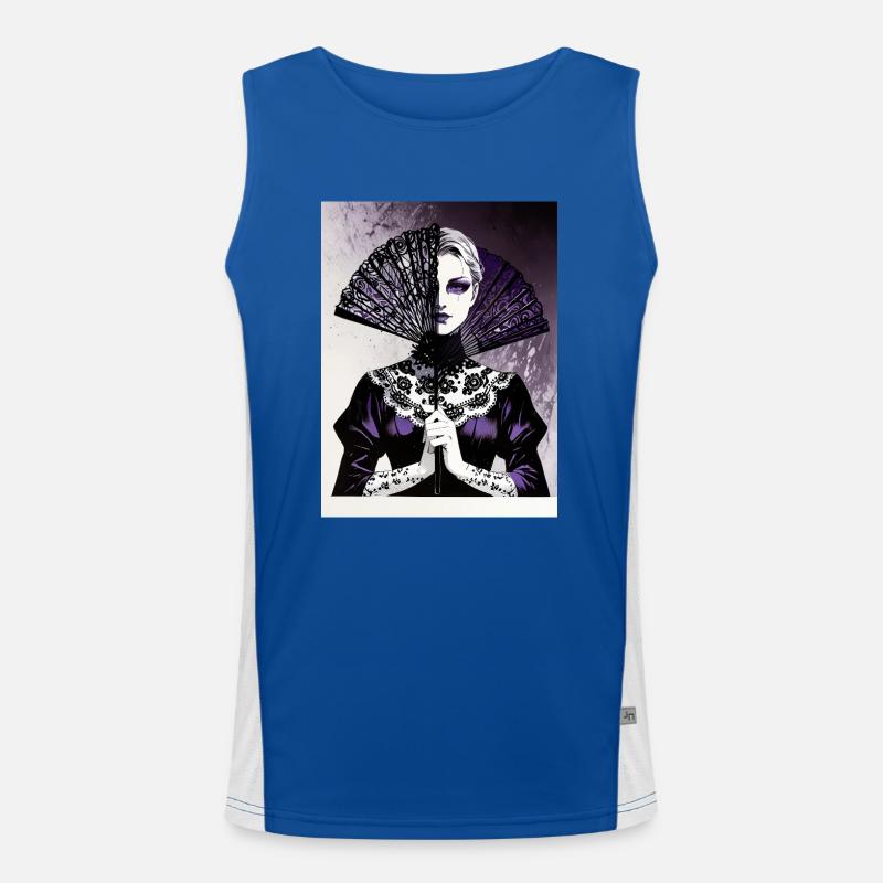 Lace & Lies Men's Functional Contrast Tank Top 