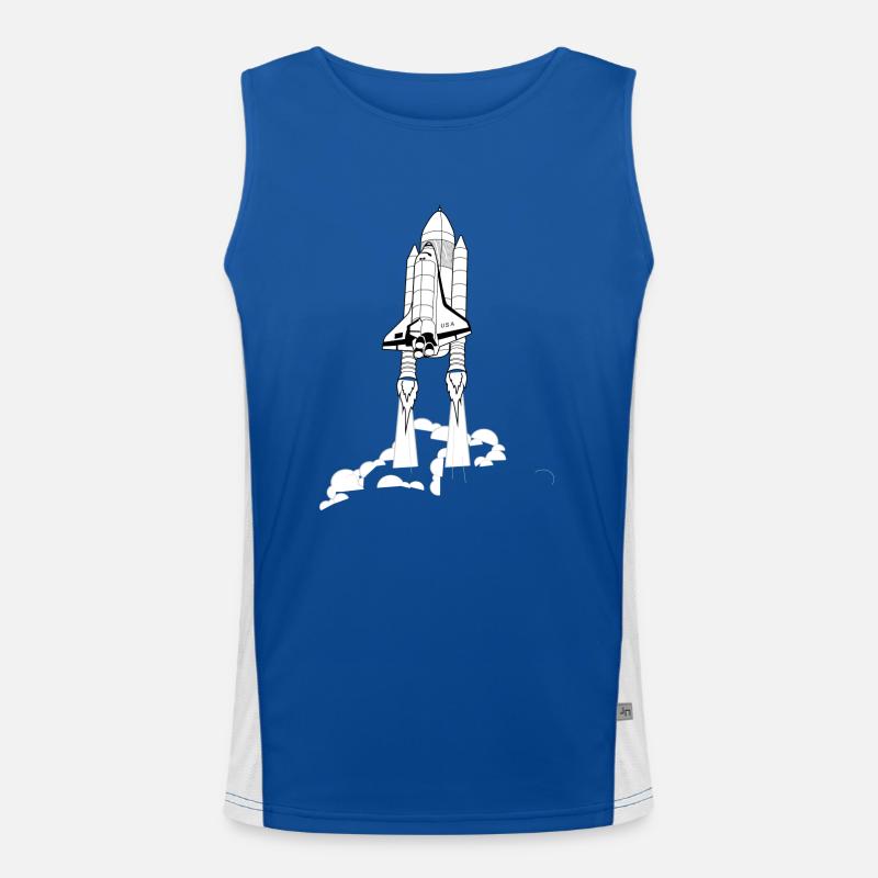rocket Men's Functional Contrast Tank Top 