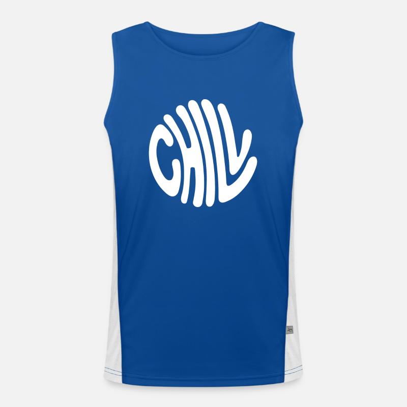 Chill Men's Functional Contrast Tank Top 