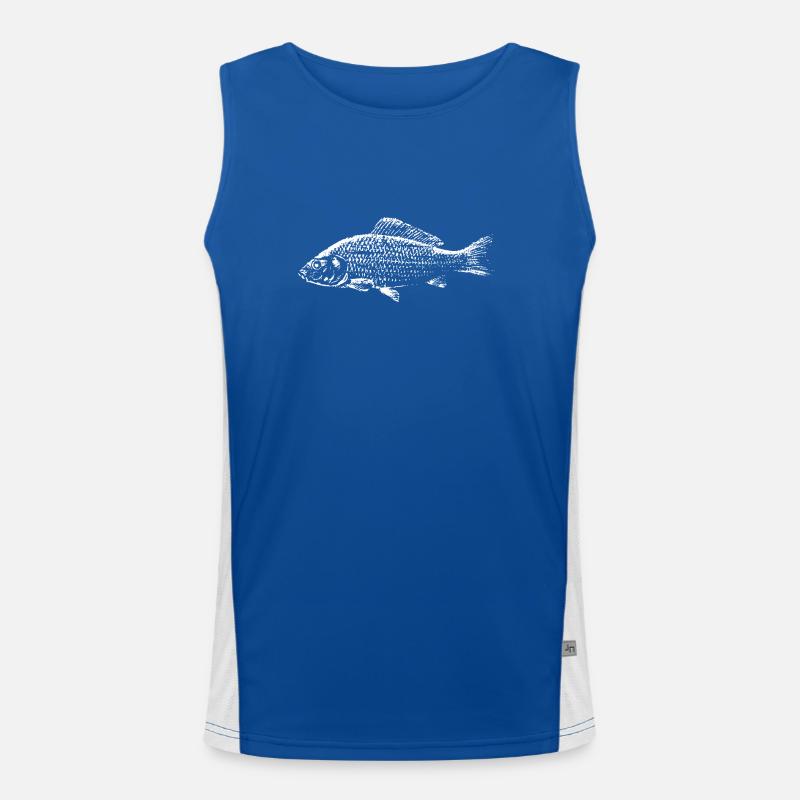 Poisson carpe Débardeur respirant contrasté Homme 
