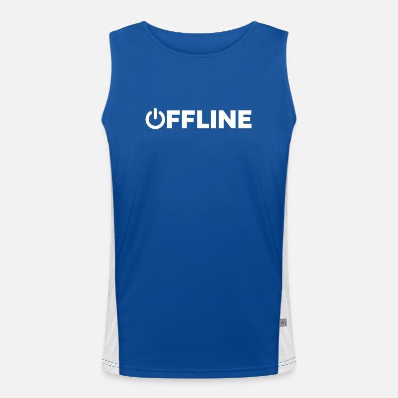 Offline Funktionelles Kontrast-Tank Top für Männer 