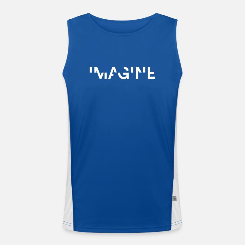 Imagine Men's Functional Contrast Tank Top 
