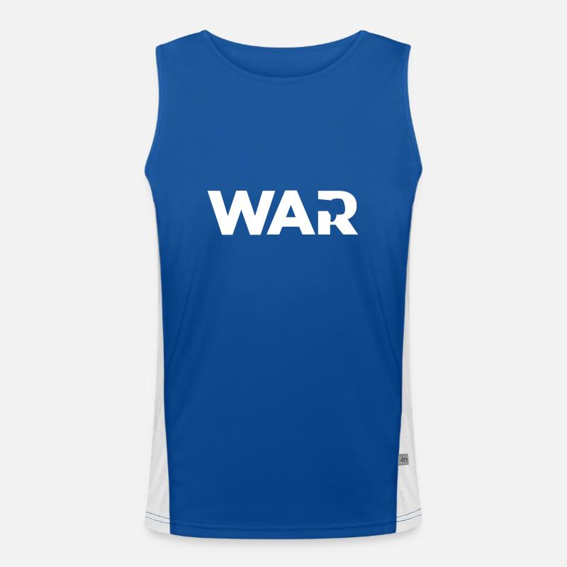 No War Men's Functional Contrast Tank Top 