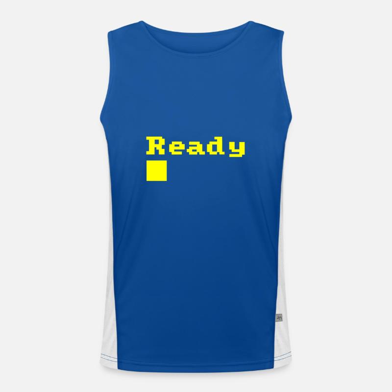 ready Men's Functional Contrast Tank Top 
