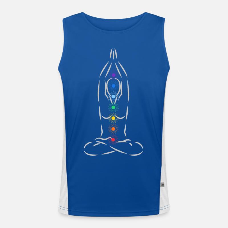 Les 7 chakras Débardeur respirant contrasté Homme 