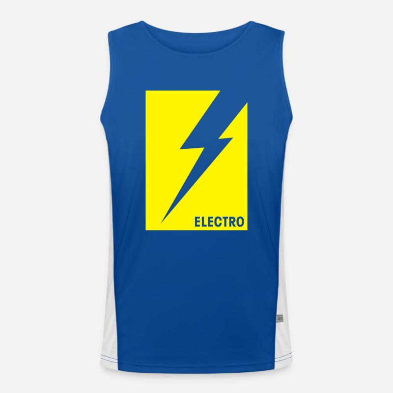electro Men's Functional Contrast Tank Top 