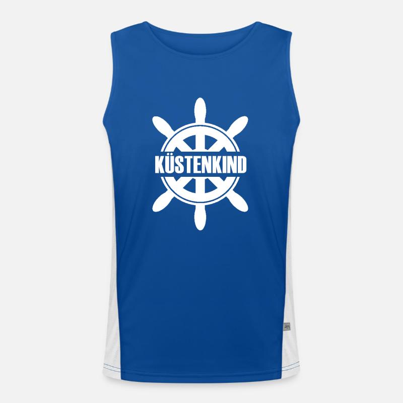 Coastal Child Men's Functional Contrast Tank Top 