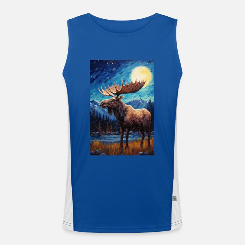 Elk Men's Functional Contrast Tank Top 