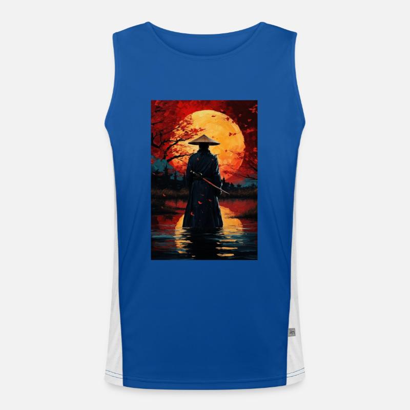 Samurai Men's Functional Contrast Tank Top 