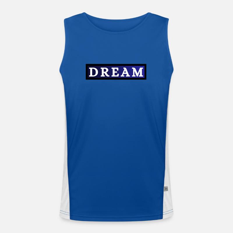 TRAUM Funktionelles Kontrast-Tank Top für Männer 