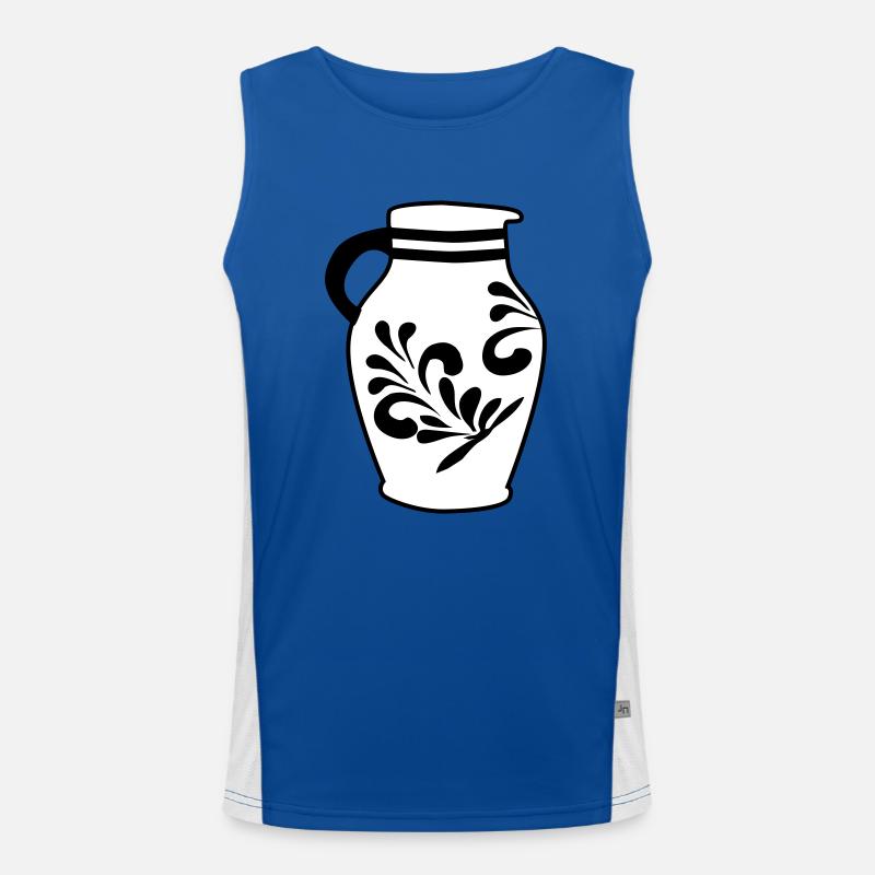 Bembel Design Men's Functional Contrast Tank Top 
