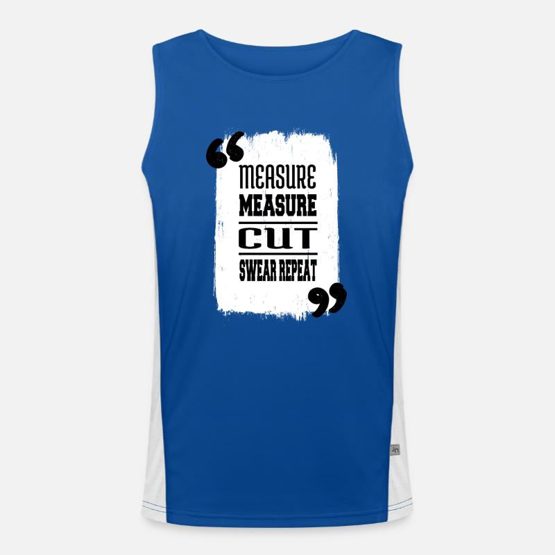 tronçonneuse Casque de sécurité Forester idée cadeau cool Débardeur respirant contrasté Homme 