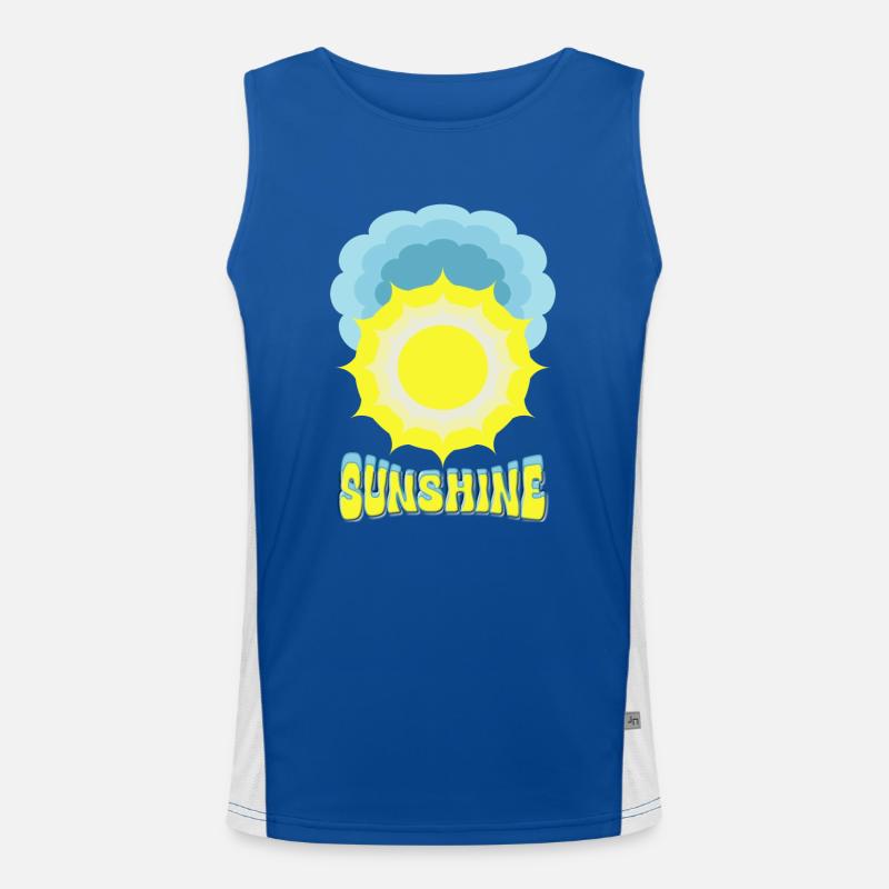 Sun Sunshine Men's Functional Contrast Tank Top 