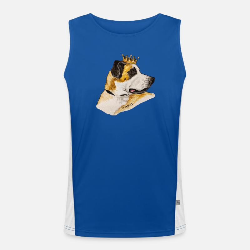 Prinz Funktionelles Kontrast-Tank Top für Männer 