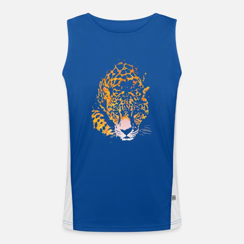 TIGER Men's Functional Contrast Tank Top 