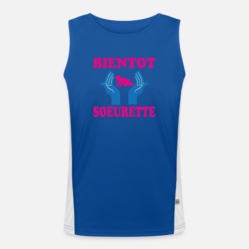 BIENTOT SOEURETTE Débardeur respirant contrasté Homme 
