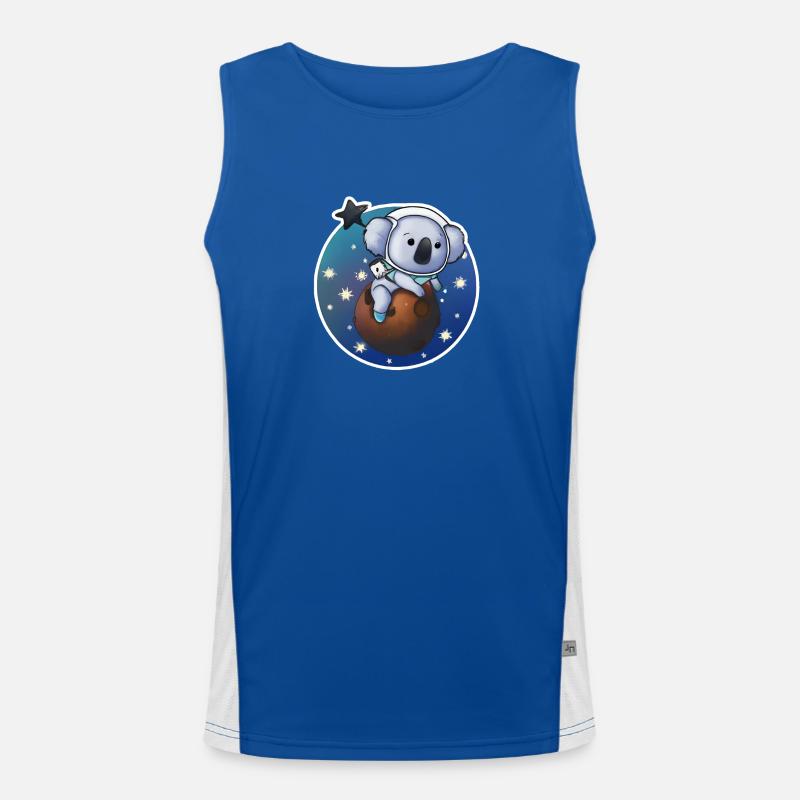 Koala Astronaute Débardeur respirant contrasté Homme 