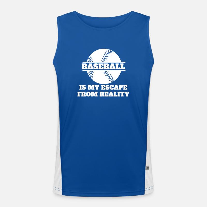 Baseball Baseball players Baseball team Baseball players Men's Functional Contrast Tank Top 
