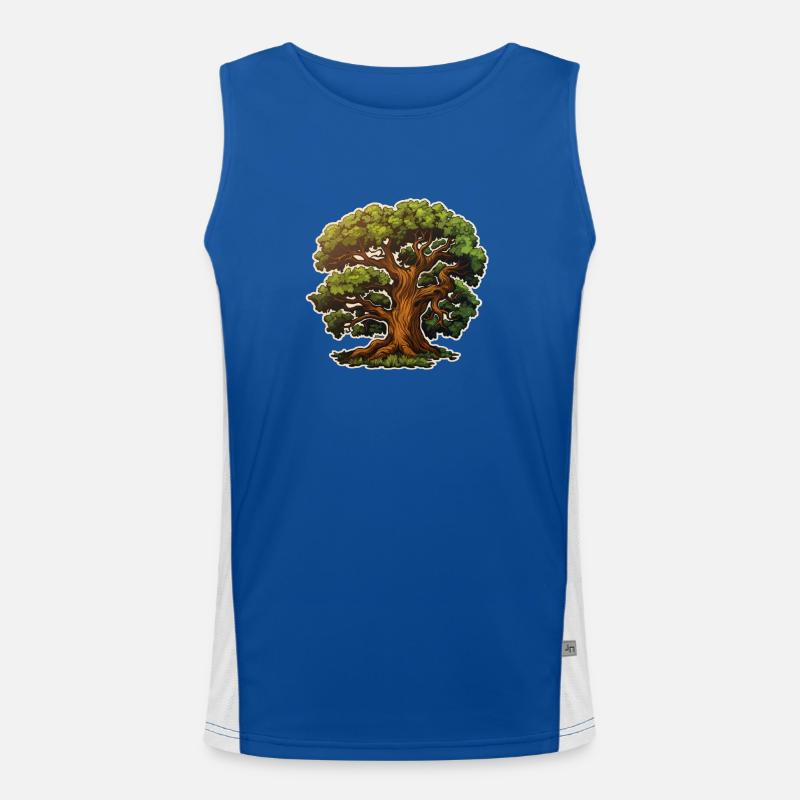 Chêne Grand Arbre Débardeur respirant contrasté Homme 