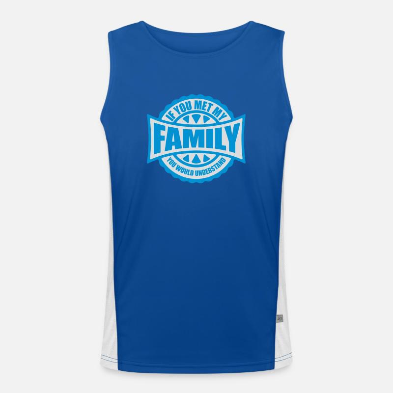 you would understand Zitat Funktionelles Kontrast-Tank Top für Männer 