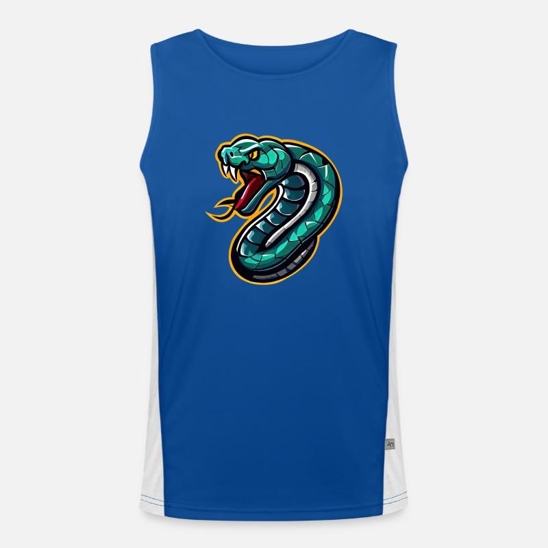 Snake 2 Men's Functional Contrast Tank Top 