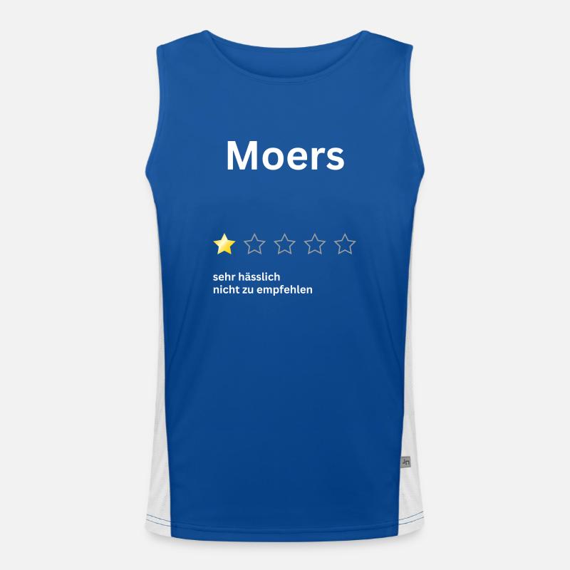 Moers 1star Funktionelles Kontrast-Tank Top für Männer 