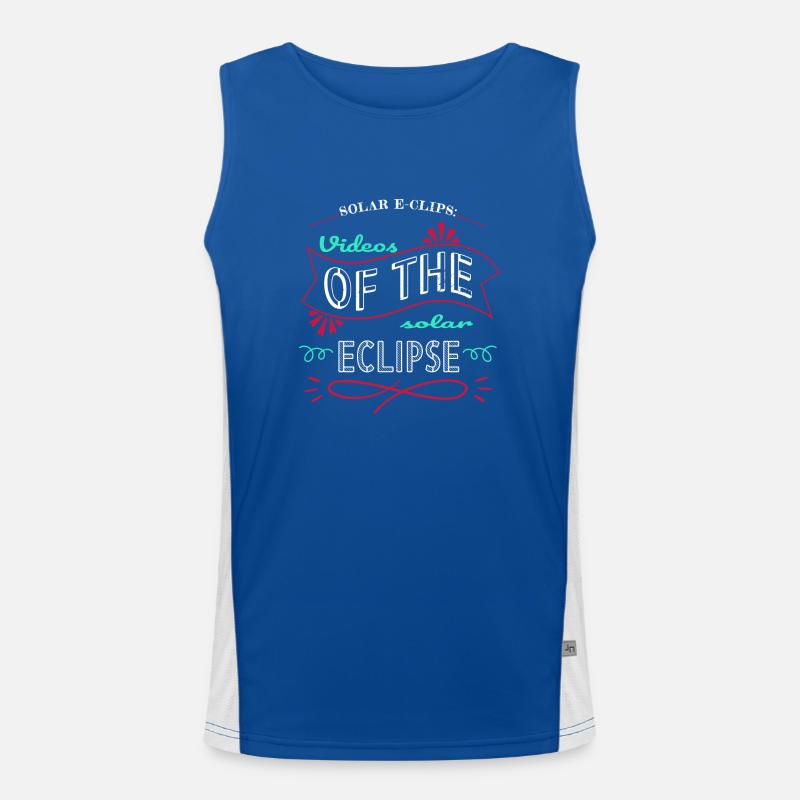 astronomy stuff telescope astronomy statement Funktionelles Kontrast-Tank Top für Männer 