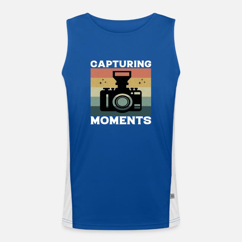 Capturing Moments Men's Functional Contrast Tank Top 