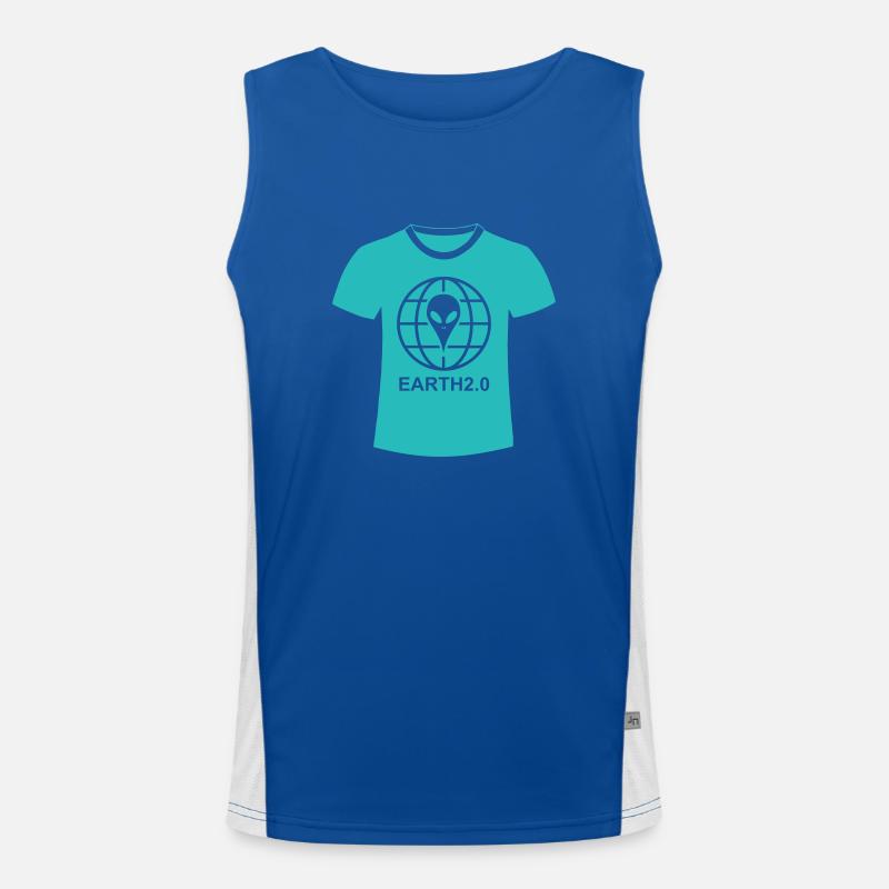 There is a second Earth Men's Functional Contrast Tank Top 