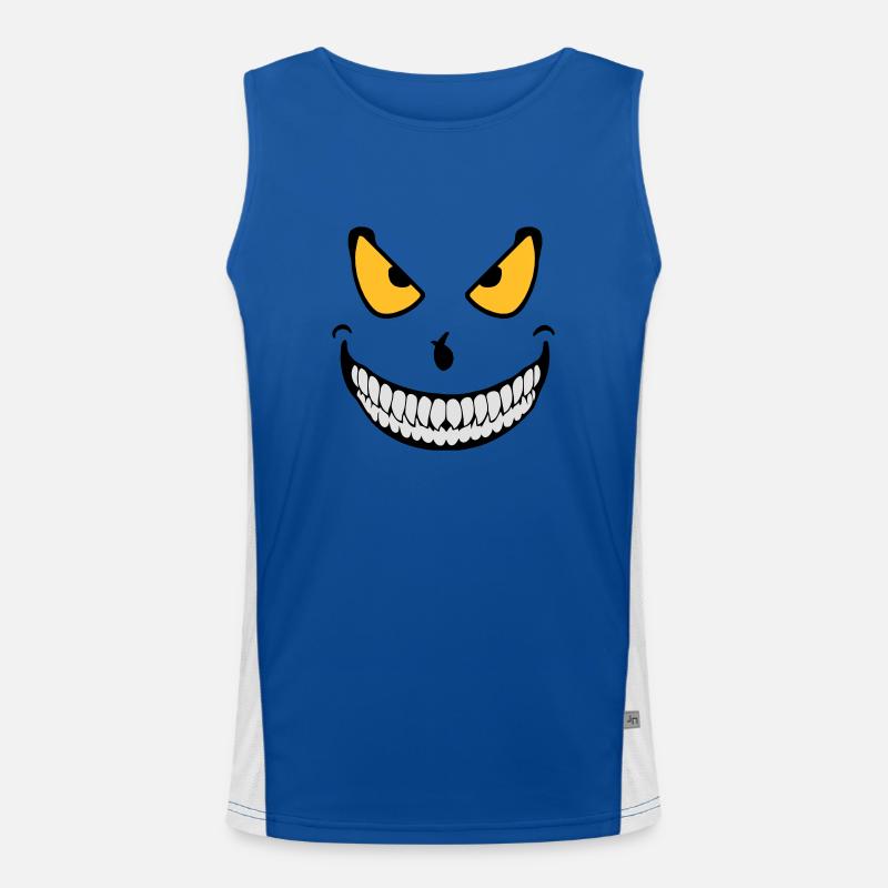 Halloween Monster (3c) Débardeur respirant contrasté Homme 
