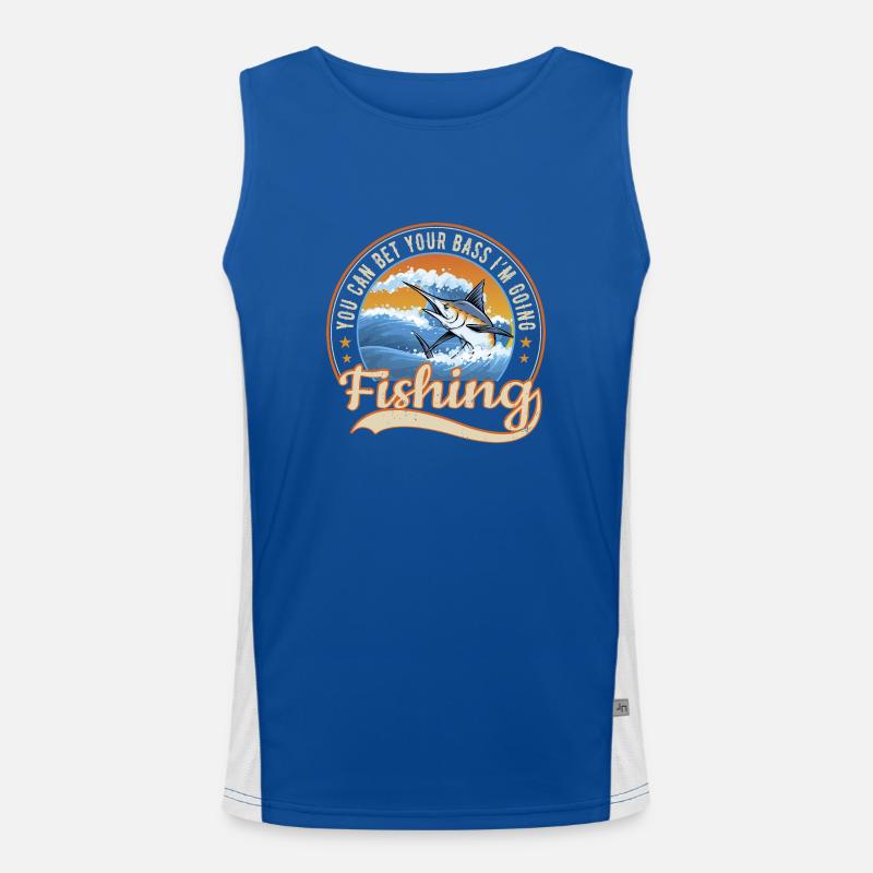 Angling Men's Functional Contrast Tank Top 