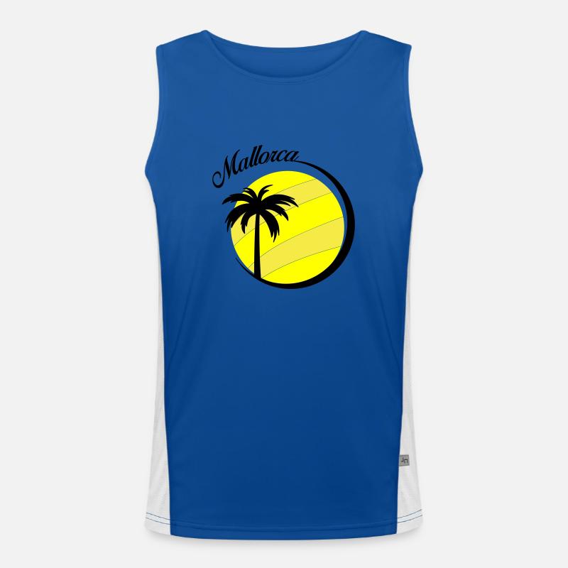 Majorca Men's Functional Contrast Tank Top 