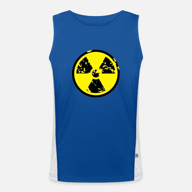 Radioactive Funktionelles Kontrast-Tank Top für Männer 