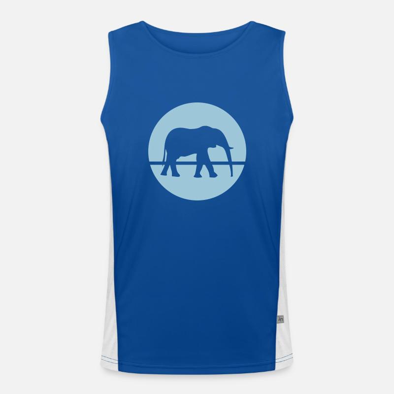 Elephant Men's Functional Contrast Tank Top 
